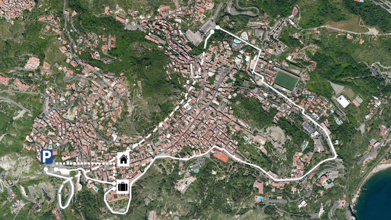 Appartamento Casa San Domenico Taormina Esterno foto