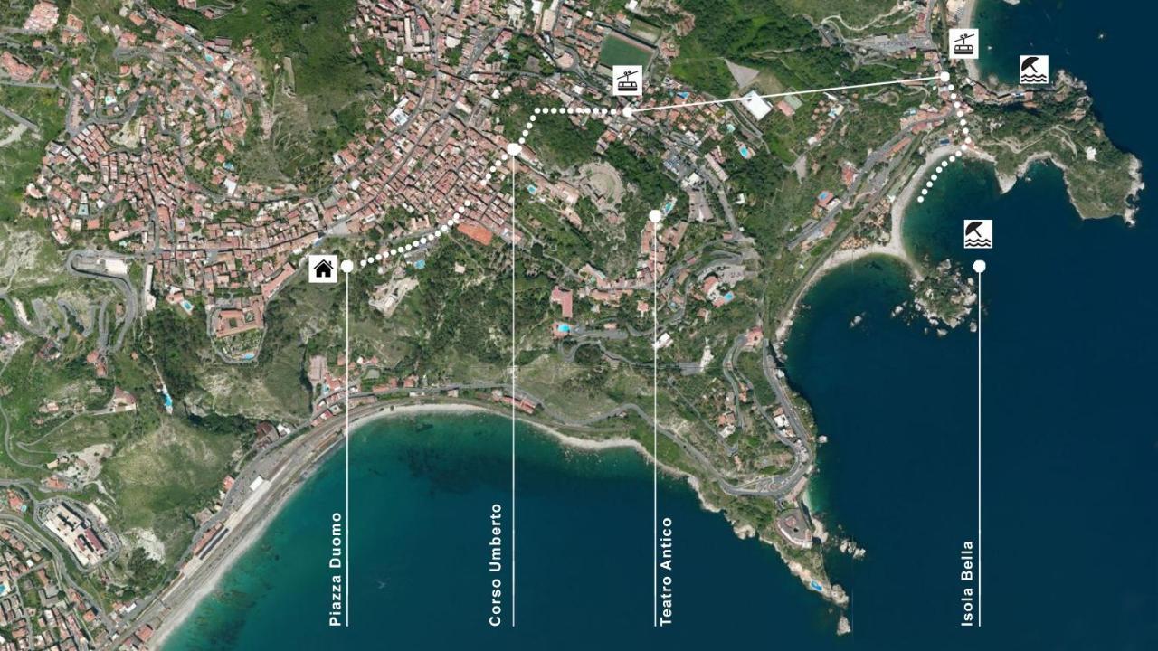 Appartamento Casa San Domenico Taormina Esterno foto